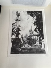 B&W Serigraph Roma- Colonna