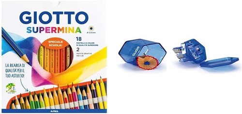 Pastelli giotto supermina - pastelli,