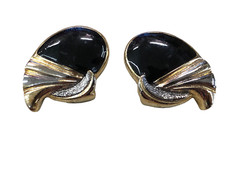 ORECCHINI CLIP METALLO ORO E