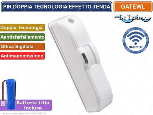Sensore rivelatore doppia - sensore,