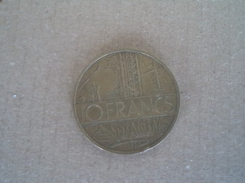 Moneta francia dieci - dieci, francs