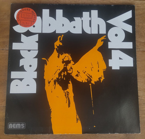 Black sabbath vol lp - black,