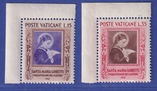 Vaticano 1953 S. Maria Goretti