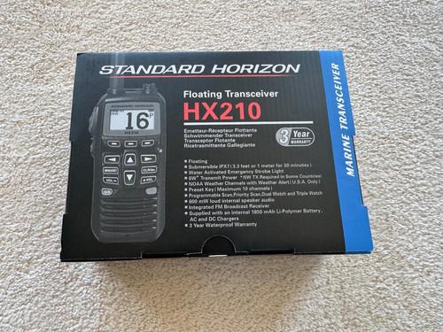 Nuovo standard horizon hx210 - standard,