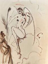 Salvador Dalì - Xilografia originale - Illustrazione Divina commedia 1963