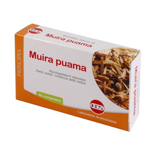 Muira puama compresse - 60, legno