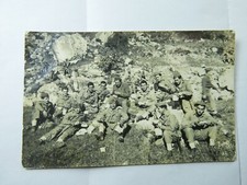 VECCHIA FOTO MILITARE DA CASERMA MONTORIO VERONA AVESA 1951 LA MANGIATOIA