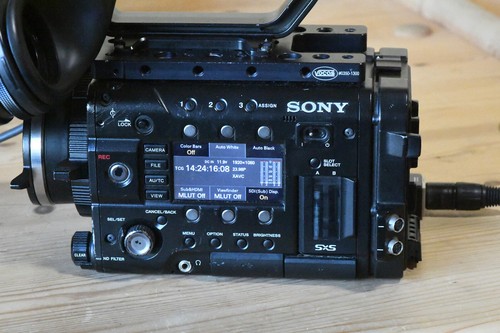 Sony pmw con mirino oled - pmw-f5,