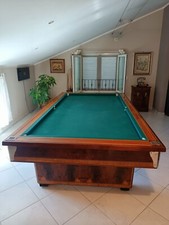 Tavolo Da Biliardo riscaldato URSUS Vintage 300x170 completo 3 Giochi Stecche