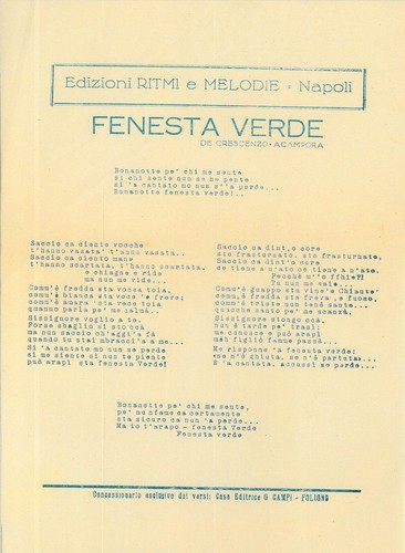 Volantino edizioni ritmi - volantino, e