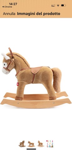 Cavallo dondolo trudy - dondolo,