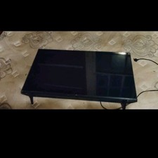 Black Flat Screen TV with