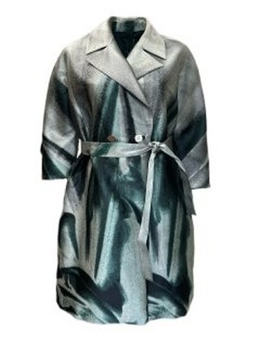 Cappotto verde con chiusura - verde,