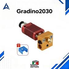 Estrusore MK8 Compatibile Ender 3/3 Pro/CR-10 Ugello 0.4mm Ricambio Stampante 3D