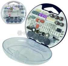 SET KIT 180 ACCESSORI PER UTENSILI MULTIUSO DREMEL MINI TRAPANO VIGOR EV8051