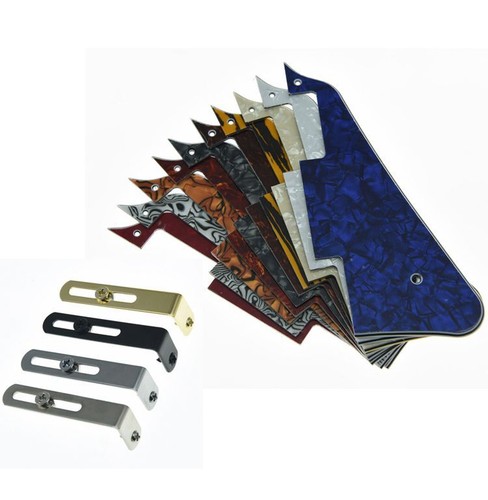 Guitar pickguard with - with, steel