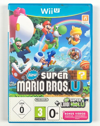 New super mario bros luigi - u, +