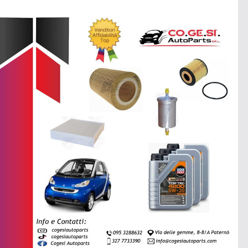 Kit tagliando smart coupe - tagliando,