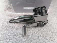 Grattugia Formaggio Rotante Manovella Acciaio Inox Tritatutto Zenzero Utensile Cucina
