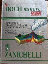 DIZIONARIO IL BOCH MINORE ITALIANO-FRANCESE/FRANCESE-ITALIANO ZANICHELLI