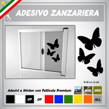 2 Adesivi Sticker Zanzariere