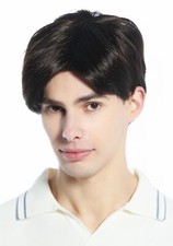 Parrucca uomo corto liscio con - corto,