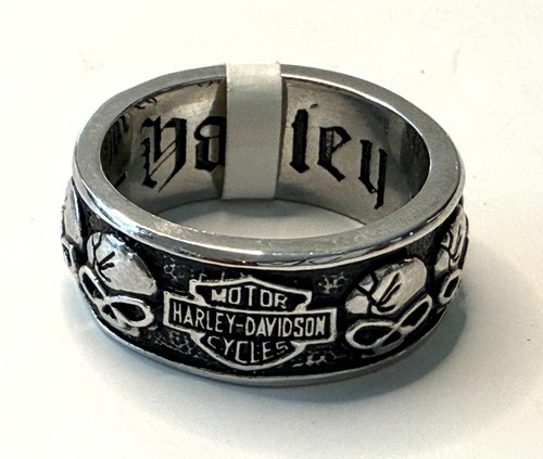 Anello harley davidson biker - davidson,