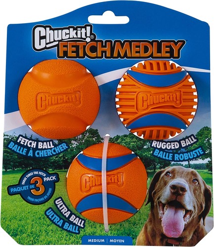 Chuckit fetch medley palline - chuckit,