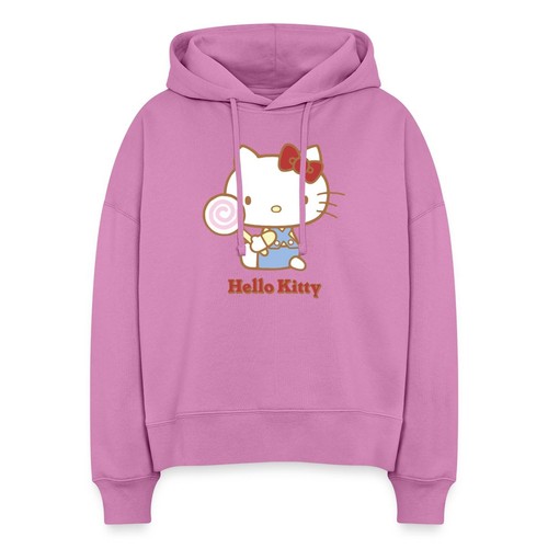 Felpa con cappuccio hello - con,