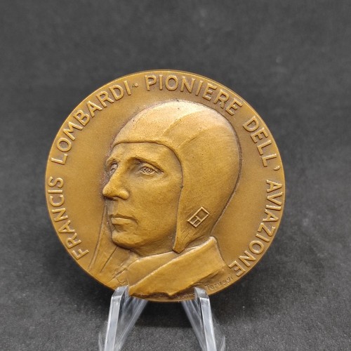 Medaglia bronzo francis - medaglia, in