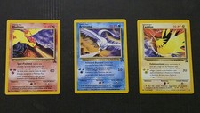 Moltres Zapdos Articuno Cards