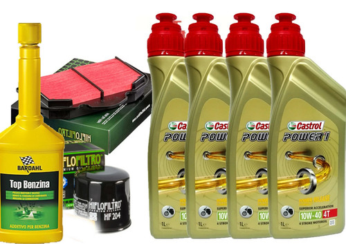Kit tagliando castrol 10w40 - kit,