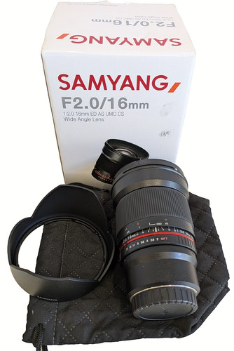 Samyang 12mm cs ncs - samyang,