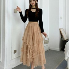 Ladies Mesh Tulle Skirt