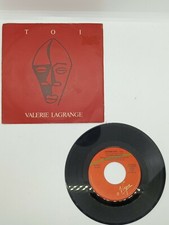 VALERIA LAGRANGE - Toi / Donne moi 7" 1981 Promo Reggae new wave ITALY