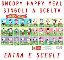 -SC54) SNOOPY HAPPY MEAL MC DONALD'S  - 1999 - SINGOLI A SCELTA ENTRA E SCEGLI