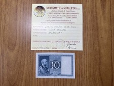 REGNO D’ ITALIA 10 LIRE