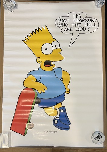 Vintage athena poster bart - vintage,