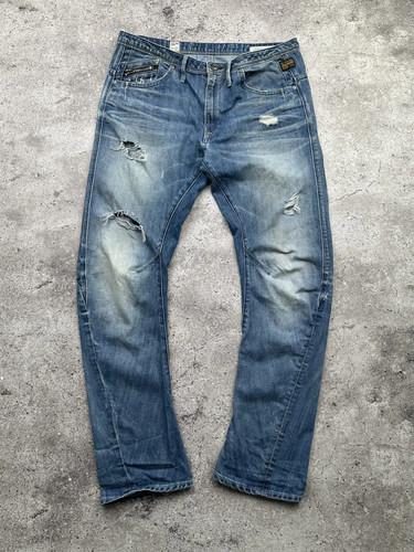 Jeans uomo star raw blu - raw,