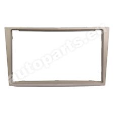 Mascherina Adattatore Autoradio Stereo 2 DIN per Opel Corsa D dal 2006 Champagne