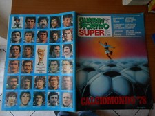 rivista sportiva-GUERIN SPORTIVO SUPER CALCIOMONDO "78-SUPPL.AL n.7/1978 