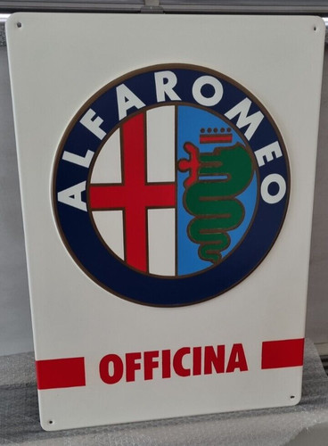 Insegna vintage alfa - insegna,