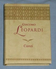 CANTI - Leopardi - i Tesori