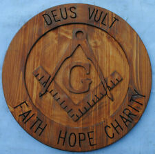 Stemma in legno-Massoneria-Arredamento-Artigianato-Regalo-