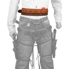 Nuova pelle bandolier cintura