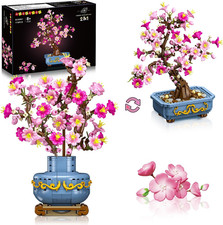 Set Di Bonsai Con Fiori Di