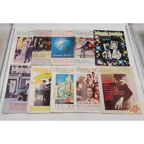 Sheet music magazine easy - music,