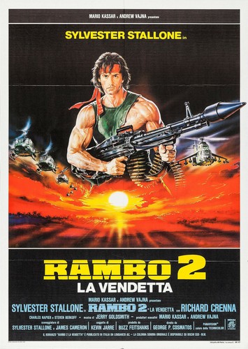 Rambo poster sylvester - rambo,