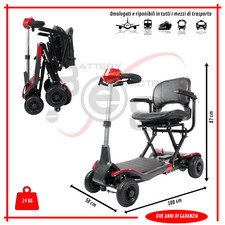 Scooter 4 ruote pieghevole
