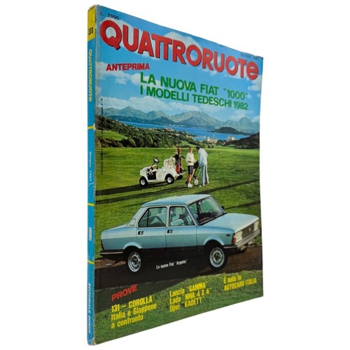 Quattroruote giugno 1981 lada - giugno,